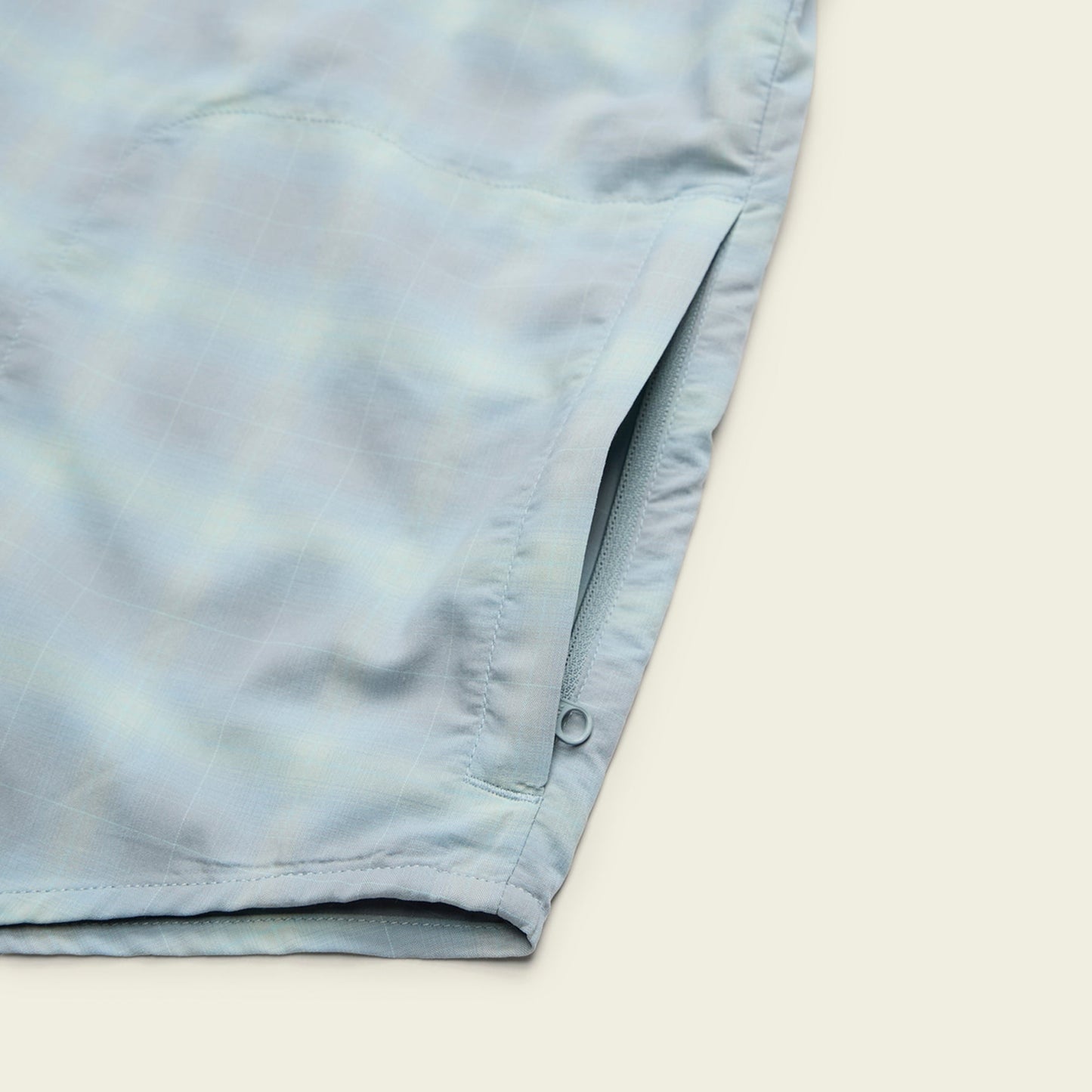 Howler Bros H Bar B B-Tech Long Sleeve - Kent Plaid : Iron Blue