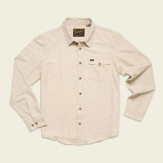 Howler La Grange Lightweight Flannel - Speckled Sand
