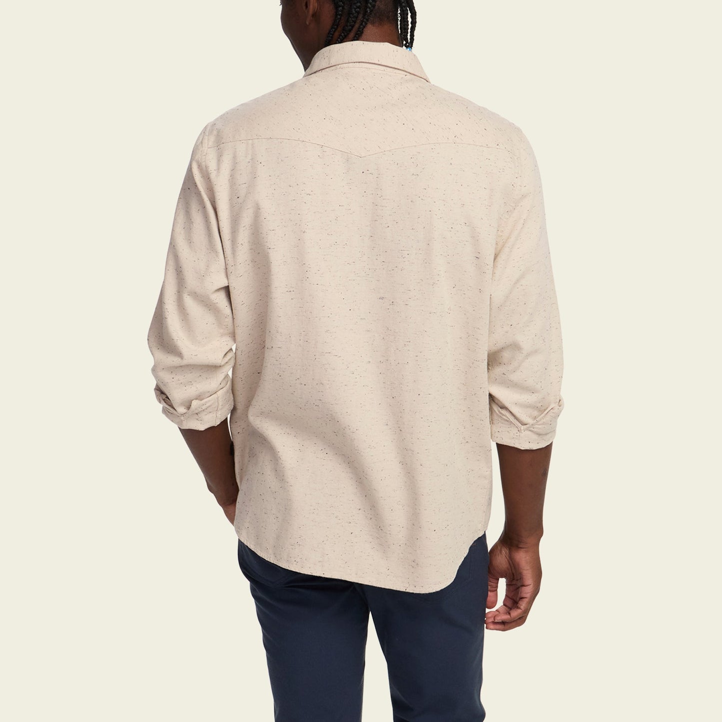 Howler La Grange Lightweight Flannel - Speckled Sand