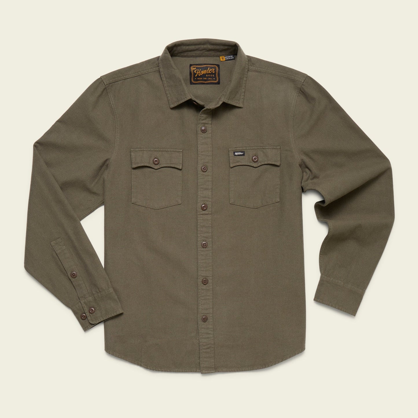 Howler Bros Novato Shirt - Drab Olive