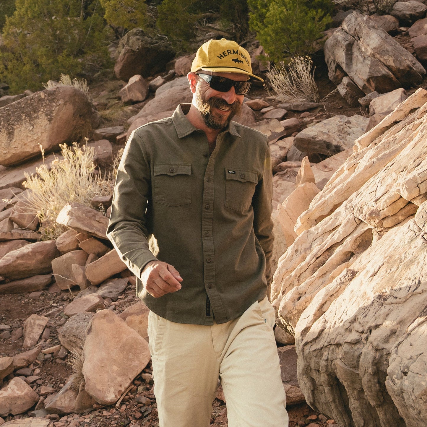 Howler Bros Novato Shirt - Drab Olive