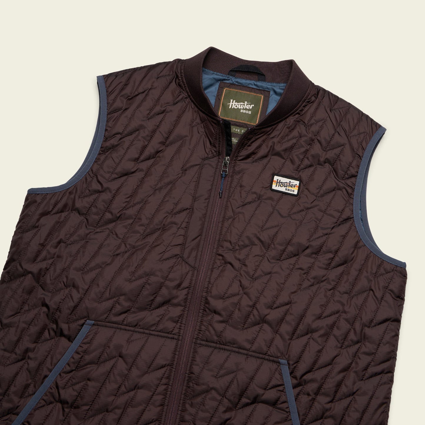 Howler Bros Voltage Quilted Vest - Bark