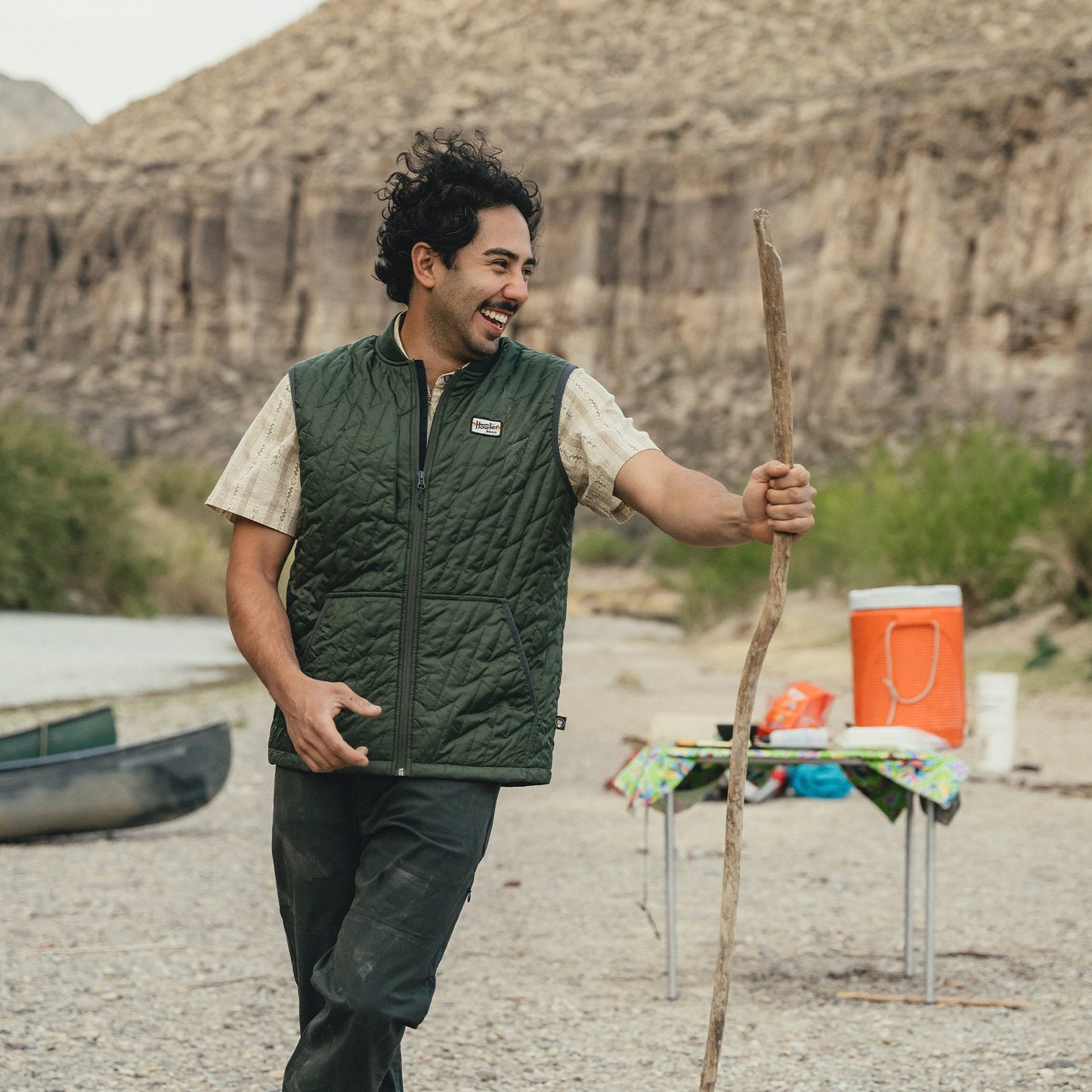 Howler Bros Voltage Quilted Vest - Pine Needle