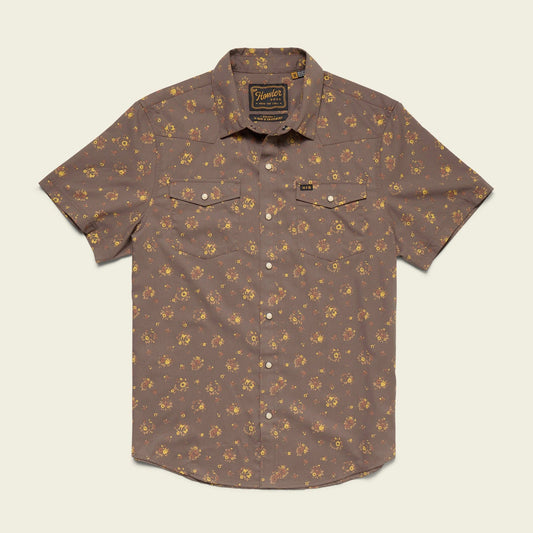 Howler Bros H Bar B Bouquets Snap Shirt - Morel