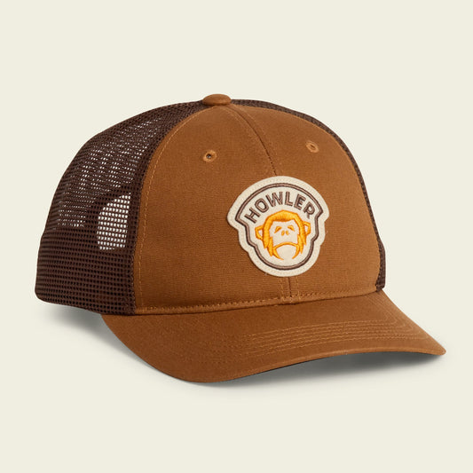 Howler Bros | El Mono Badge Hat | Duck Brown