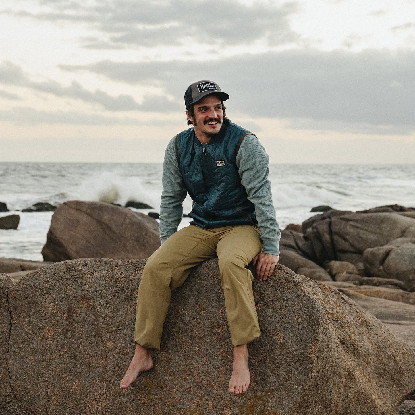 Howler Bros | Electric Standard Hat | Navy / Grey