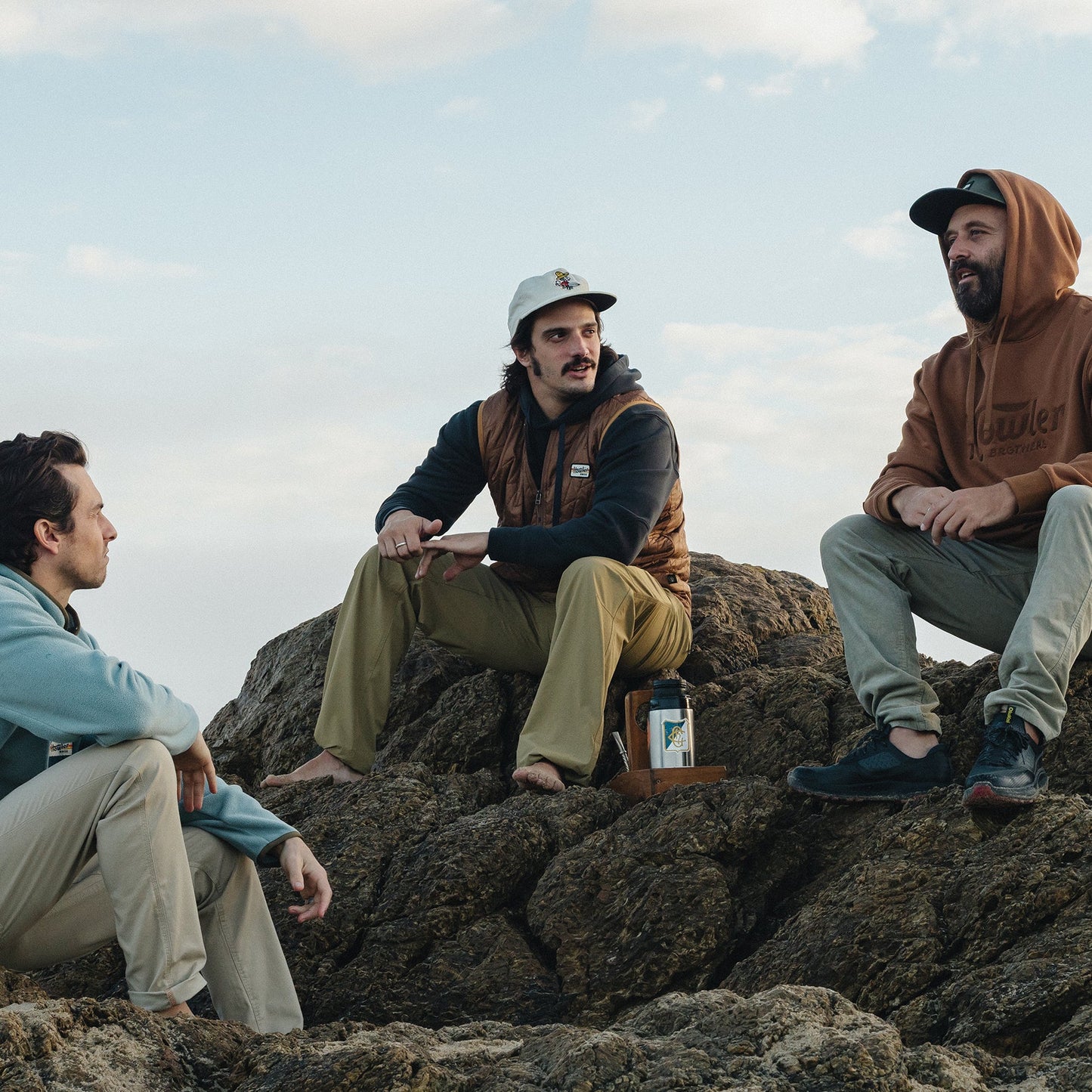 Howler Bros | El Monito Surfs Unstructured Hat | Off White Corduroy