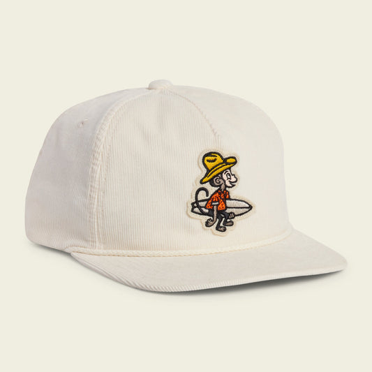Howler Bros | El Monito Surfs Unstructured Hat | Off White Corduroy