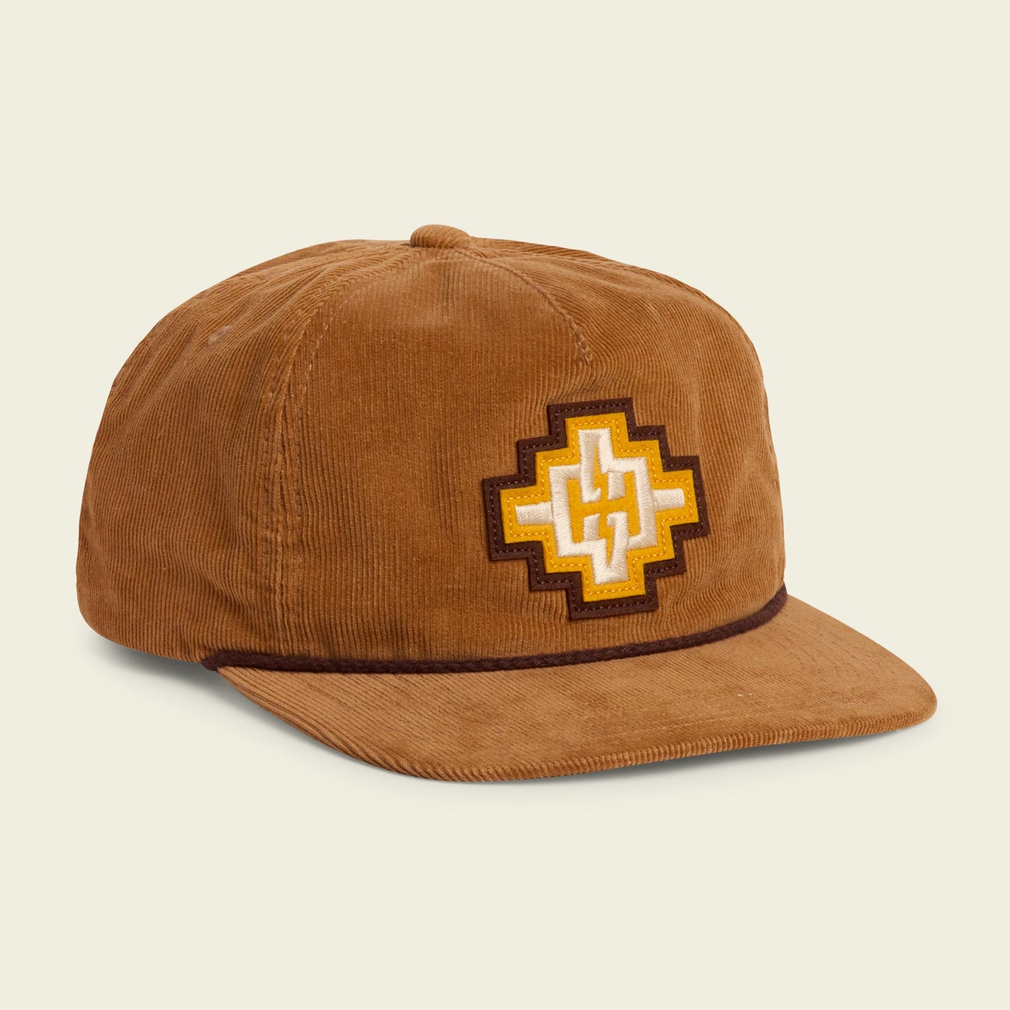Howler Bros | H Bolt Motif Unstructured Hat | Tan Corduroy