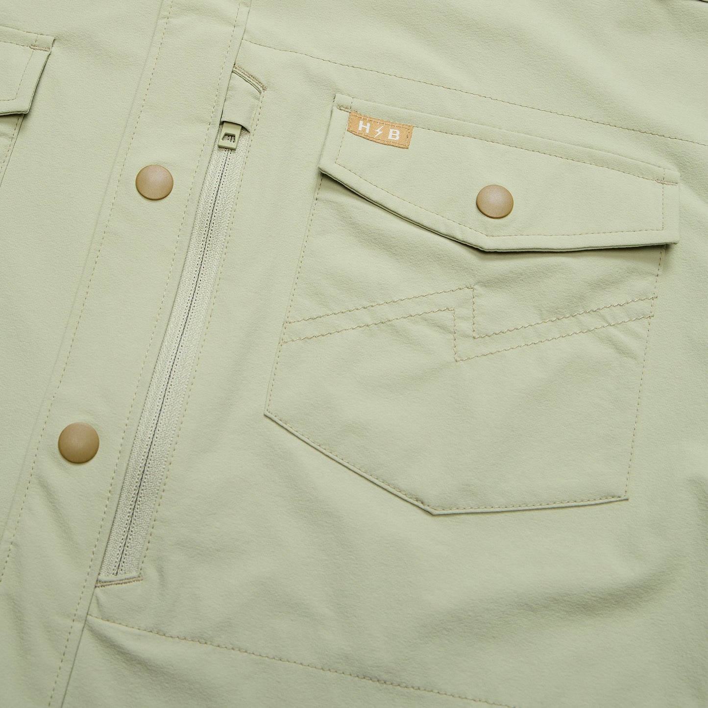 Howler Bros | Emerger Tech Long Sleeve | Fog Green