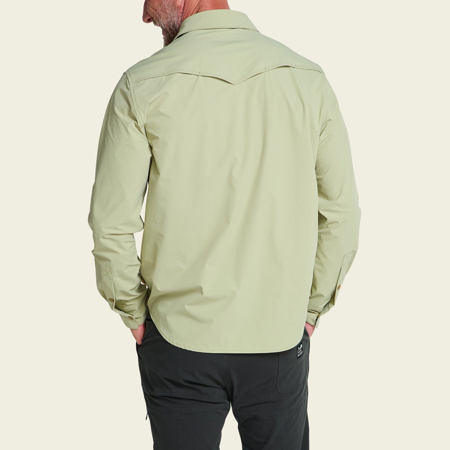 Howler Bros | Emerger Tech Long Sleeve | Fog Green