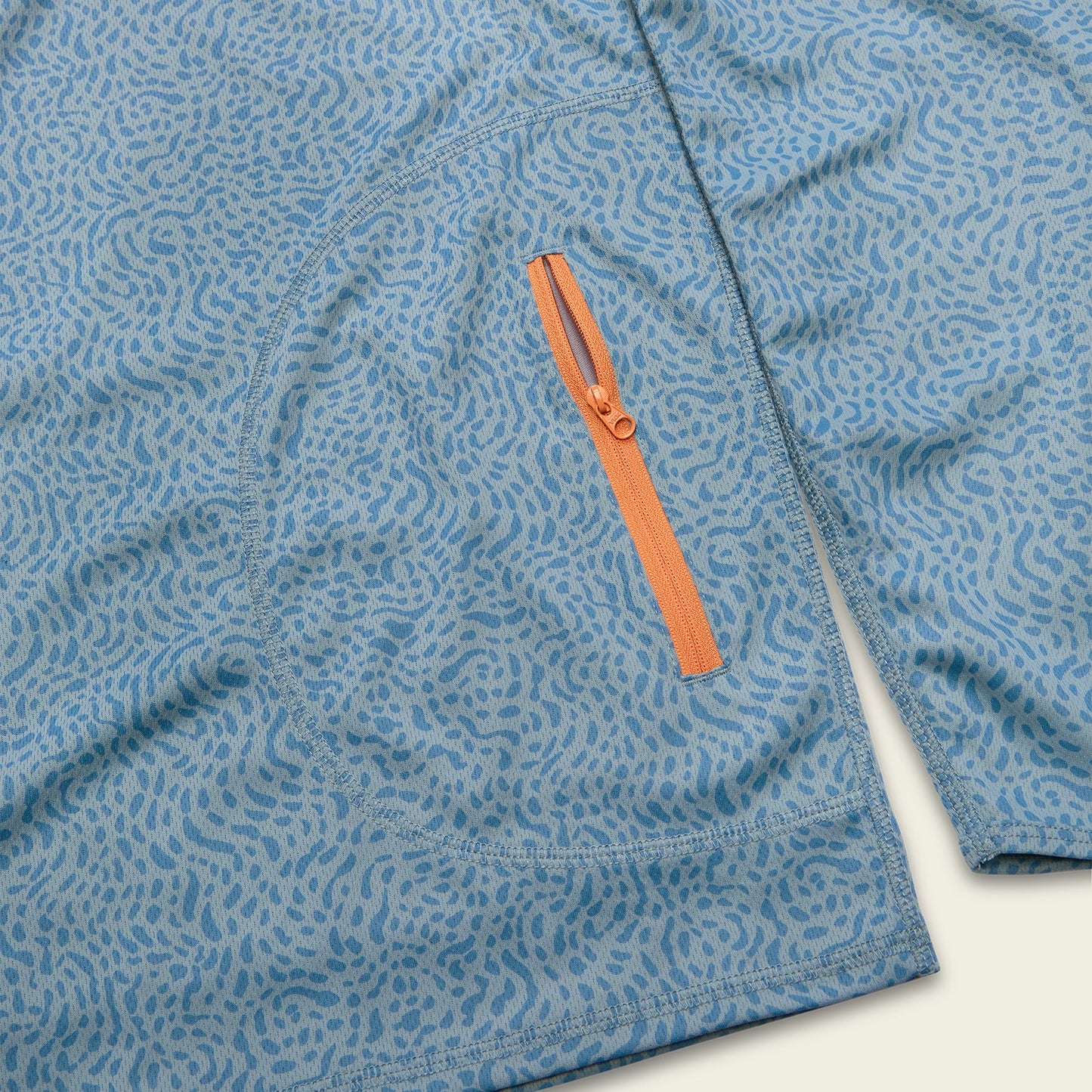 Howler Bros | Loggerhead Hoodie Pond Patterns | Blue