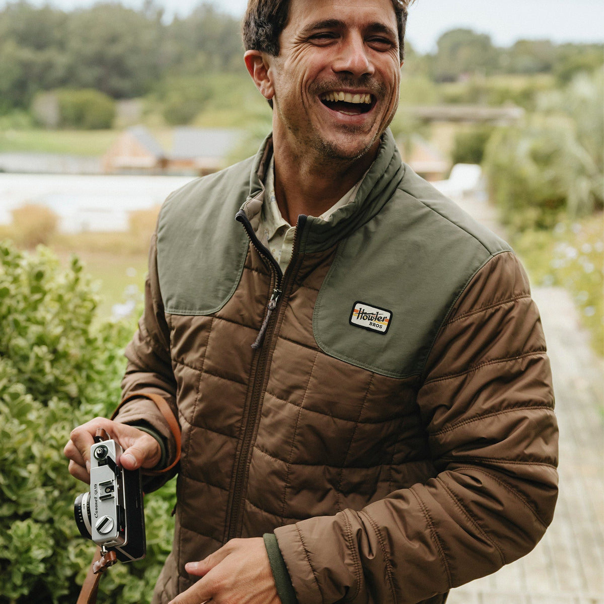 Howler Bros | Merlin Jacket | Cafe & Faded Olive
