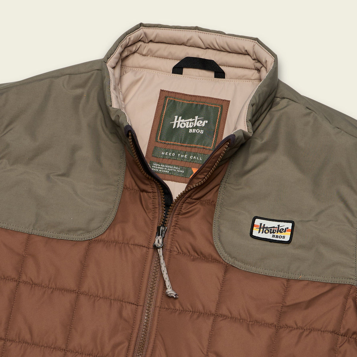 Howler Bros | Merlin Jacket | Cafe & Faded Olive