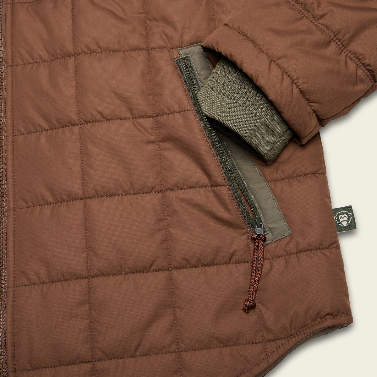 Howler Bros | Merlin Jacket | Cafe & Faded Olive