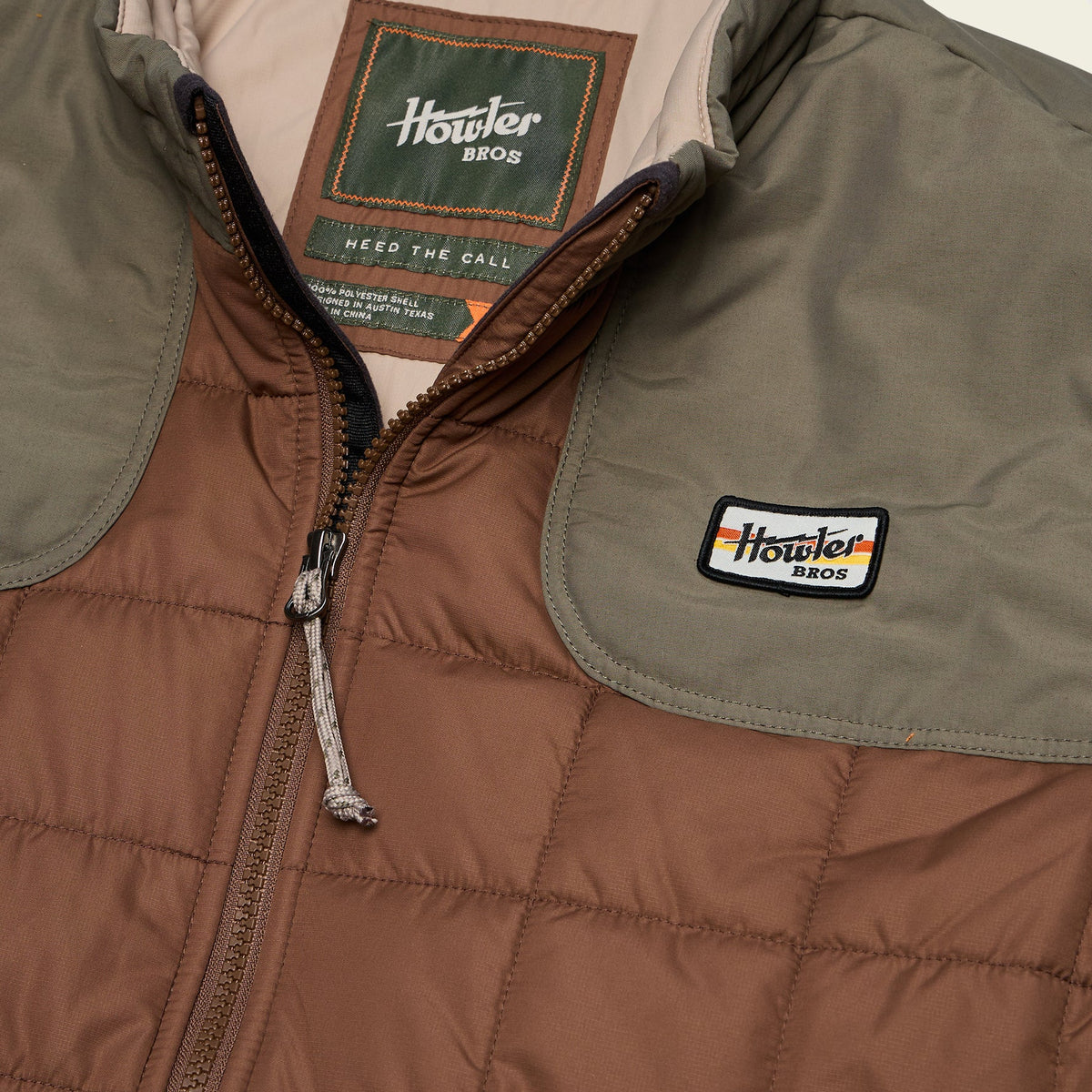 Howler Bros | Merlin Jacket | Cafe & Faded Olive