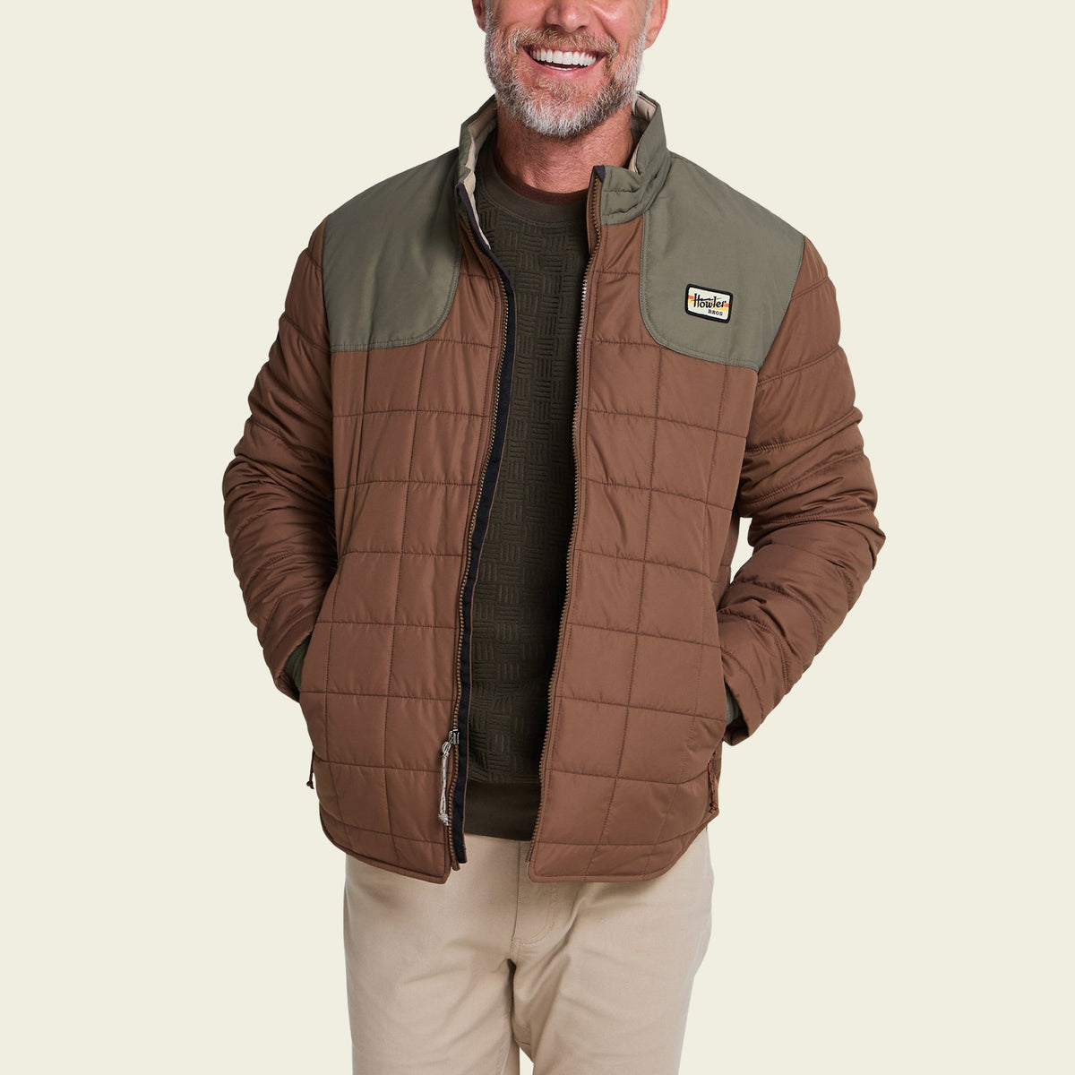 Howler Bros | Merlin Jacket | Cafe & Faded Olive