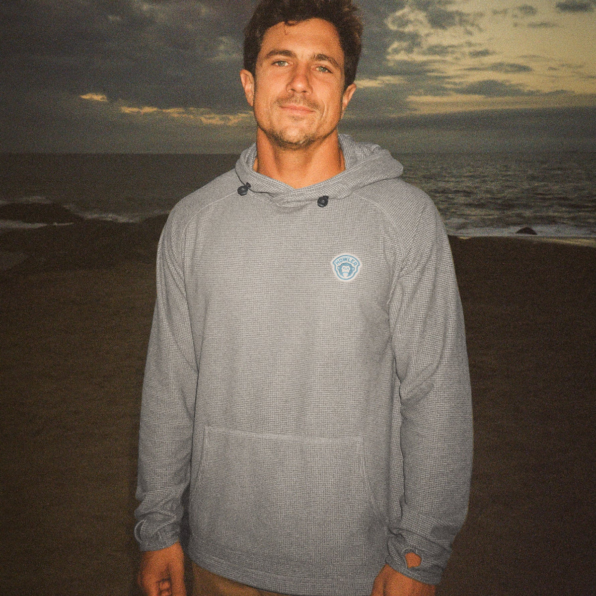 Howler Bros | Palo Duro Fleece Hoodie | Deep Grey Heather