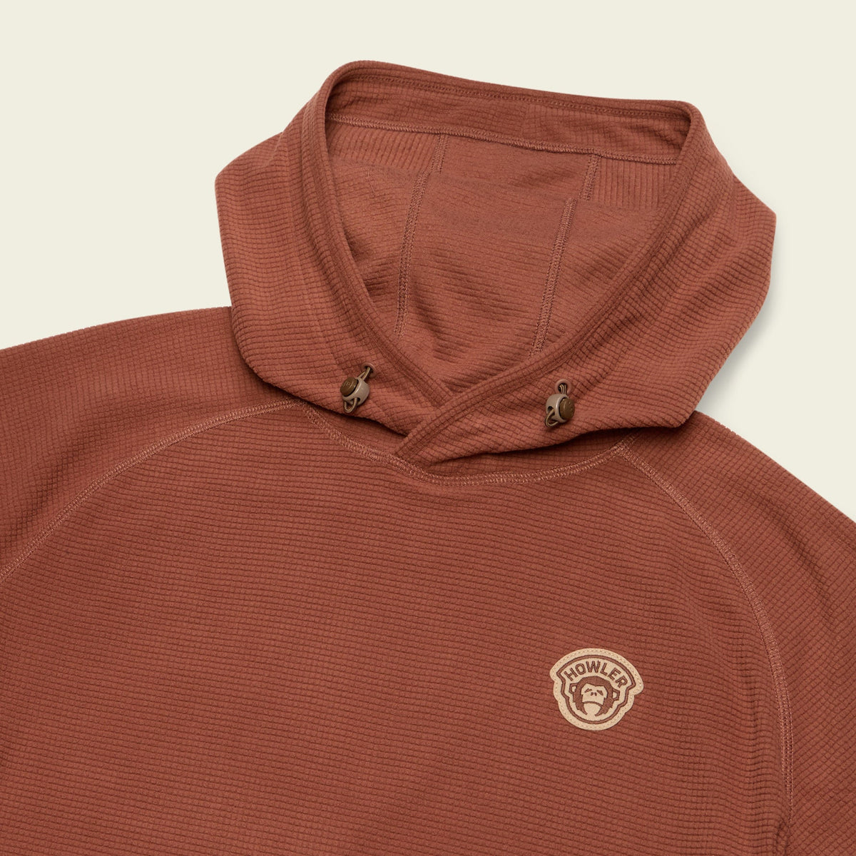 Howler Bros | Palo Duro Fleece Hoodie | Mink Brown