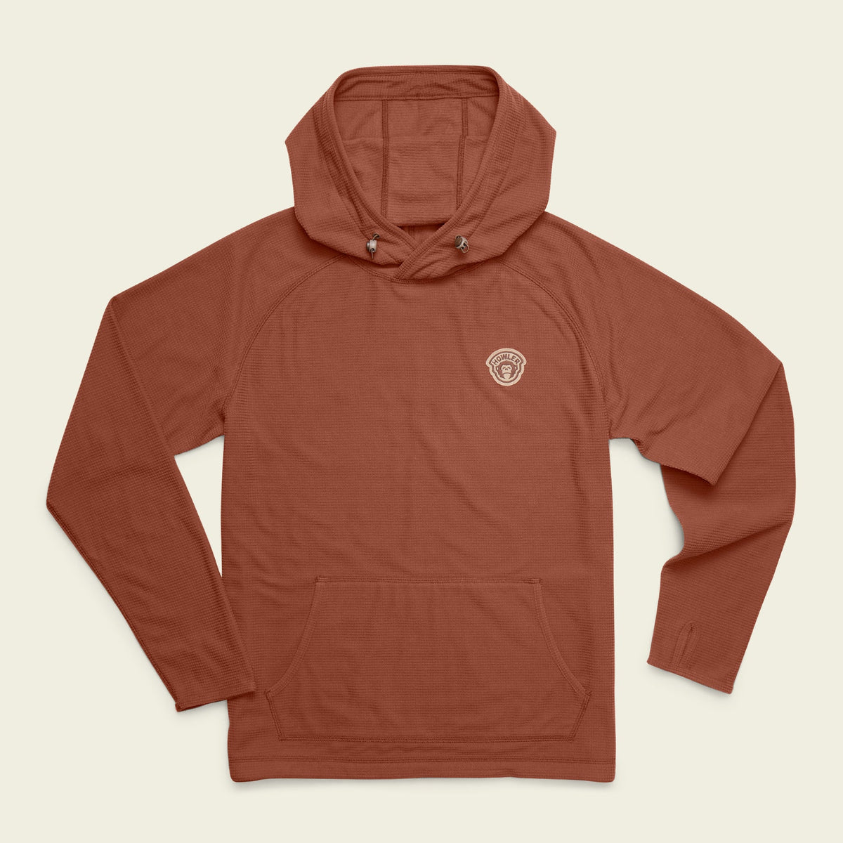 Howler Bros | Palo Duro Fleece Hoodie | Mink Brown