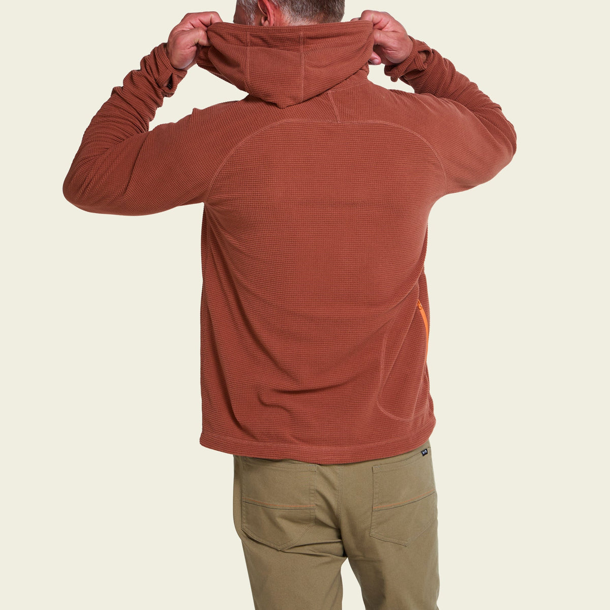 Howler Bros | Palo Duro Fleece Hoodie | Mink Brown