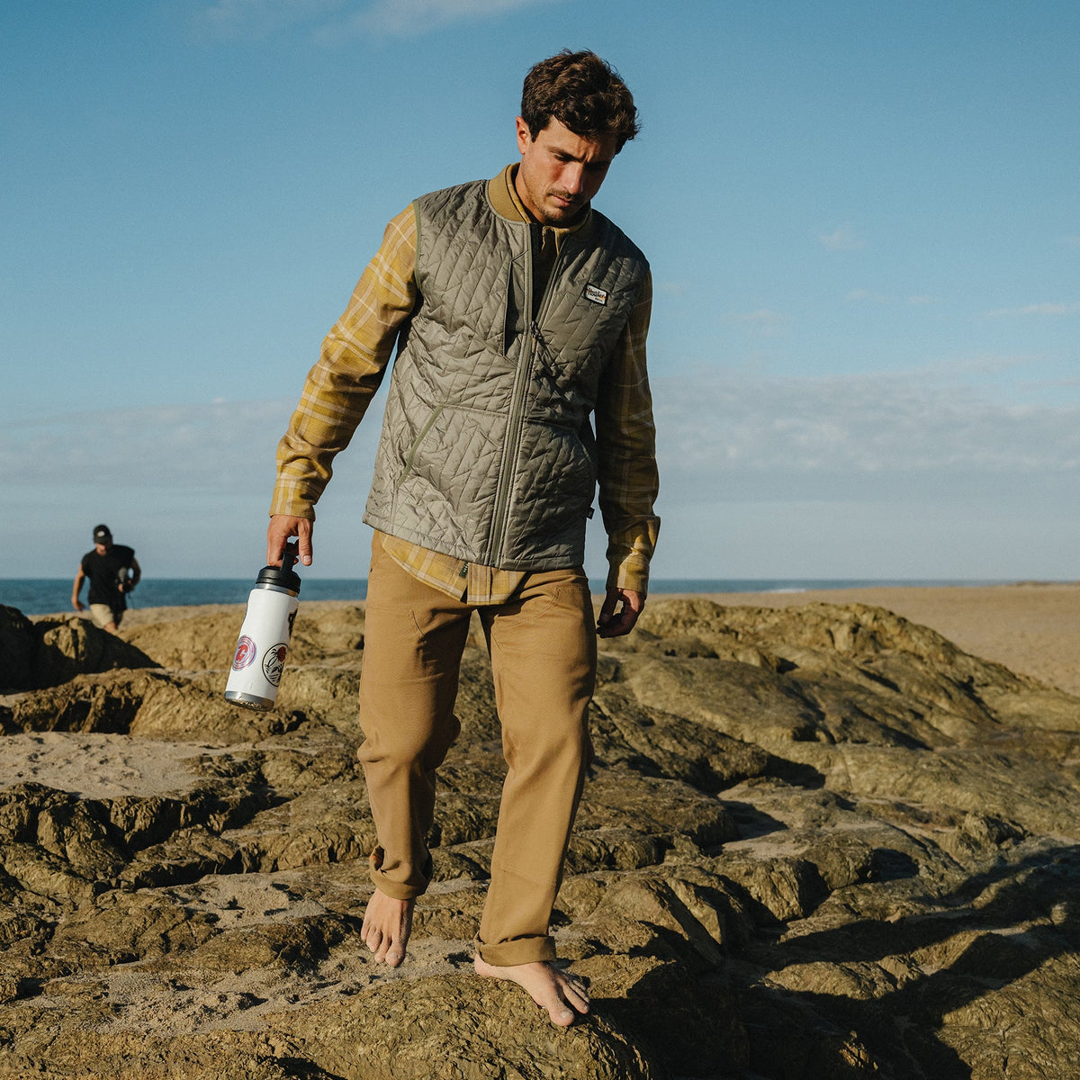 Howler Bros | Voltage Quilted Vest | Vetiver