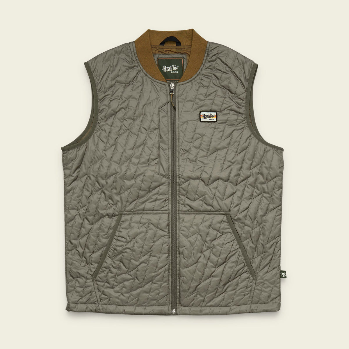 Howler Bros | Voltage Quilted Vest | Vetiver