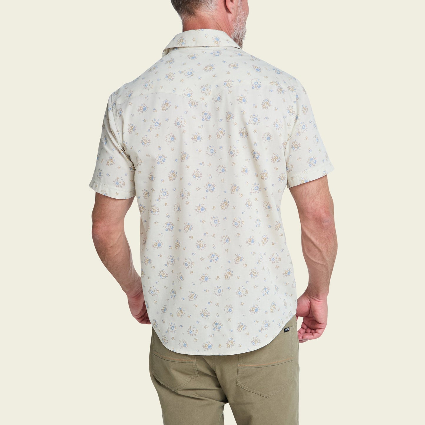 Howler Bros | H Bar B Bouquets Snap Shirt | Beige