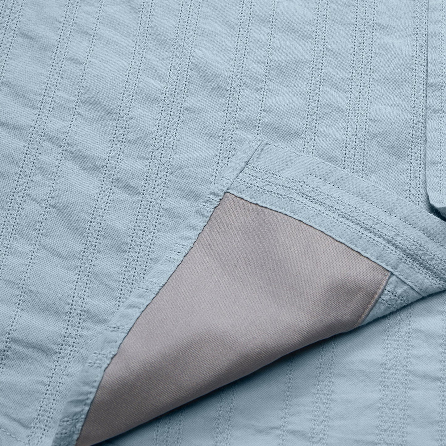 Howler Bros | H Bar Snap Eyelet Stripe Shirt | Sky Blue