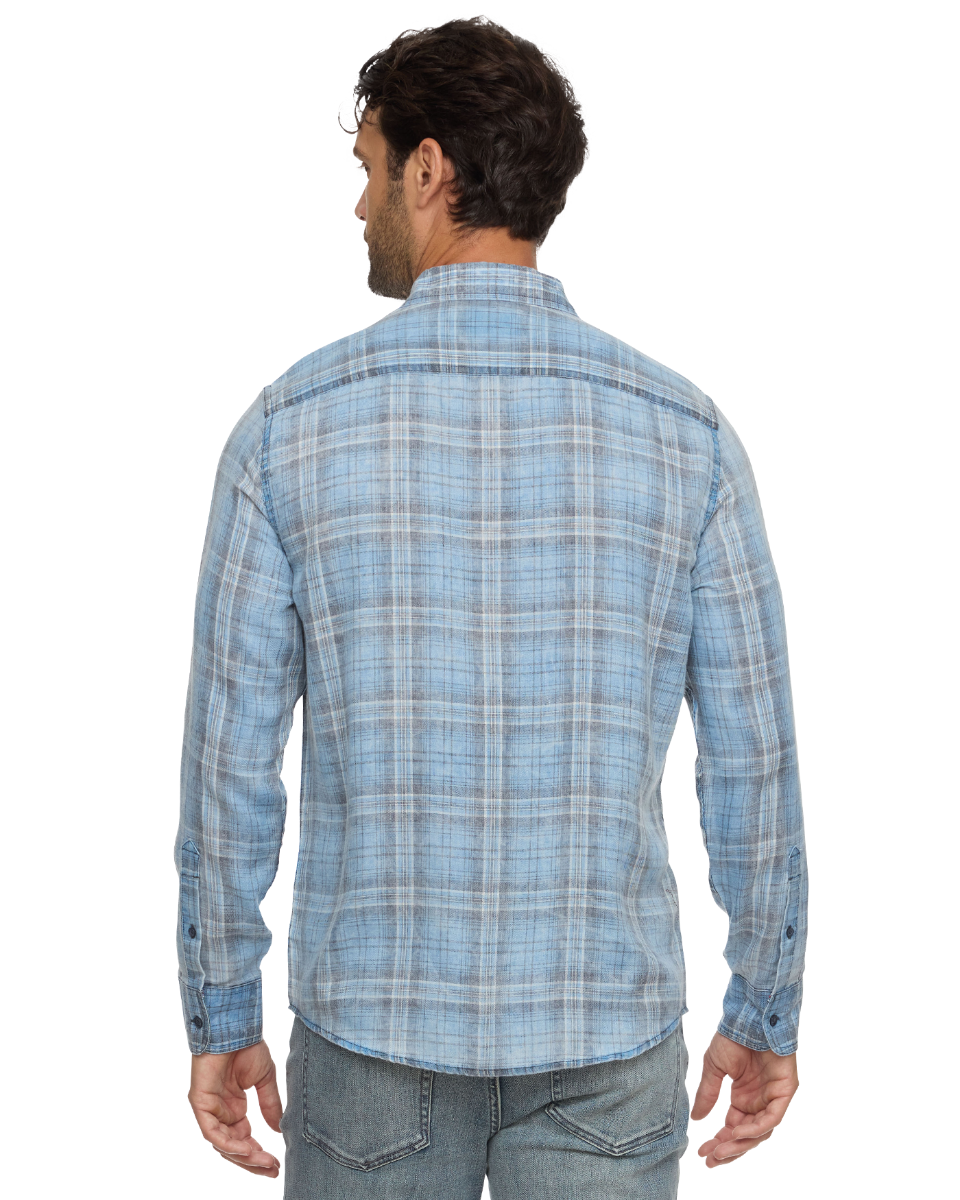 Flag & Anthem | Paxton Vintage Washed Shirt | Blue/Navy