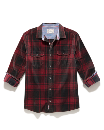 Flag and Anthem Tuckerman Vintage Wash Corduroy Shirt