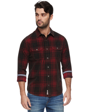Flag and Anthem Tuckerman Vintage Wash Corduroy Shirt
