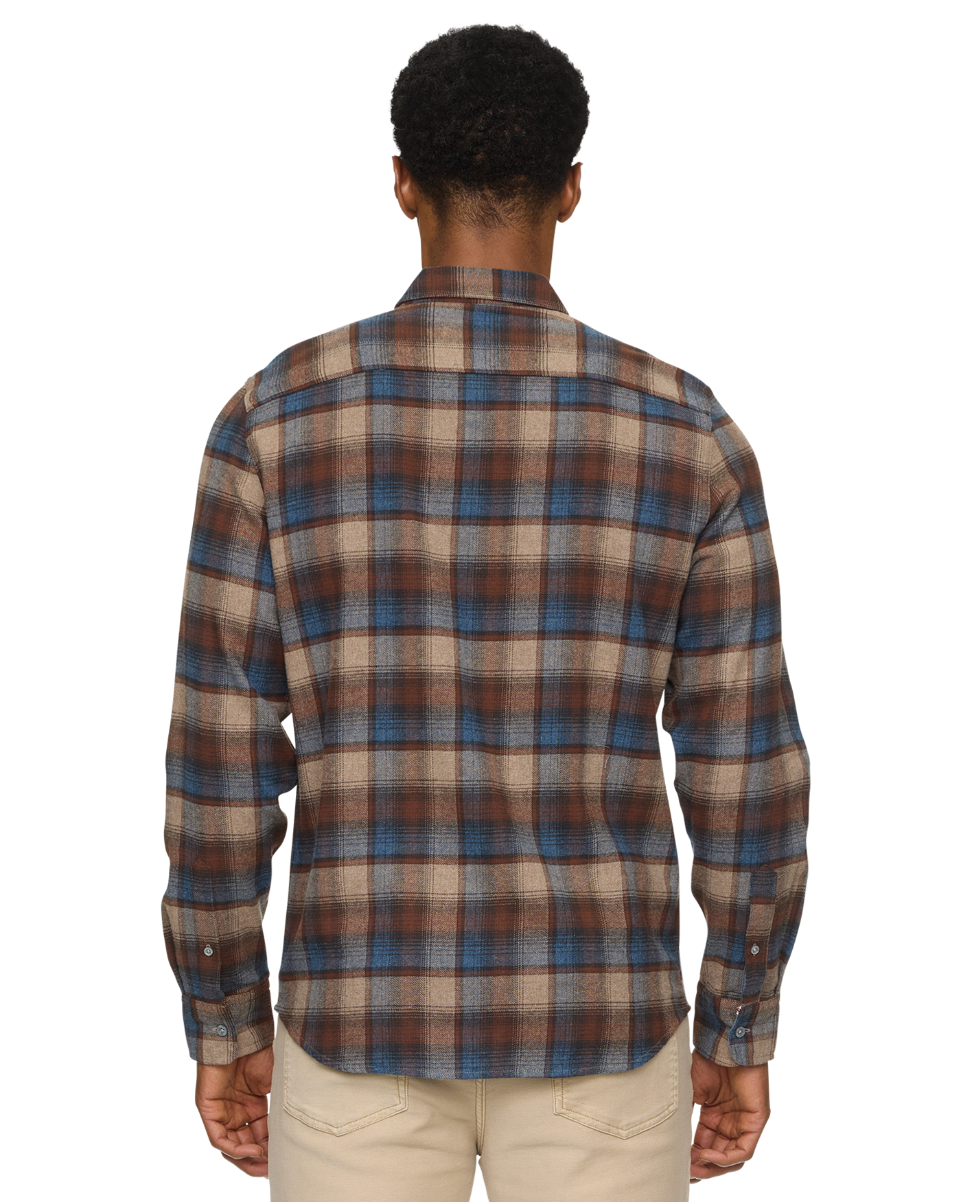 Flag and Anthem Ritter Flannel Shirt - Brown