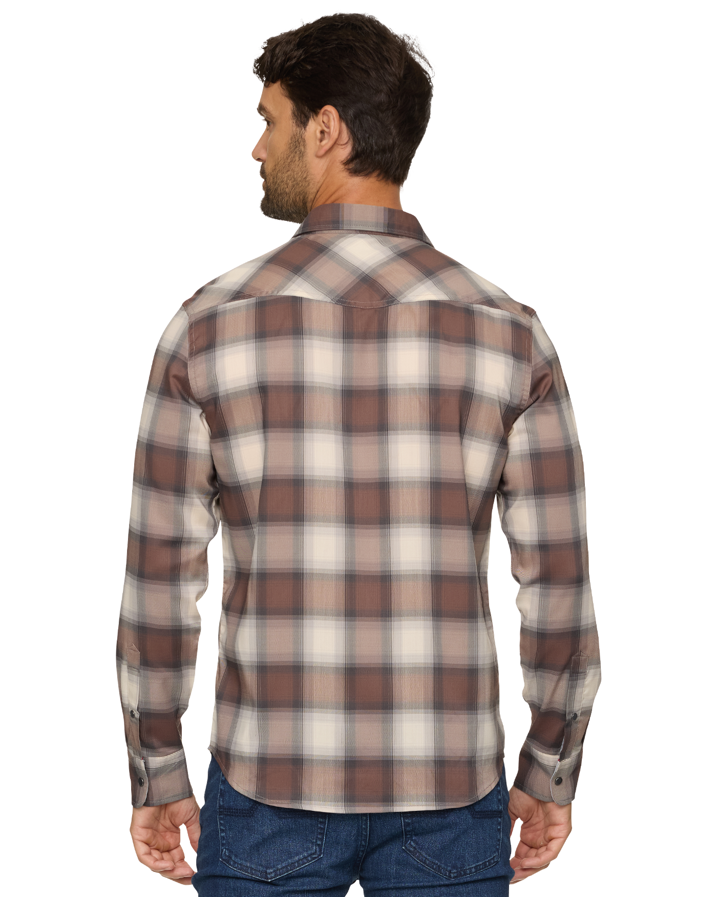 Flag & Anthem Desert Son Performance Western Shirt - Brown