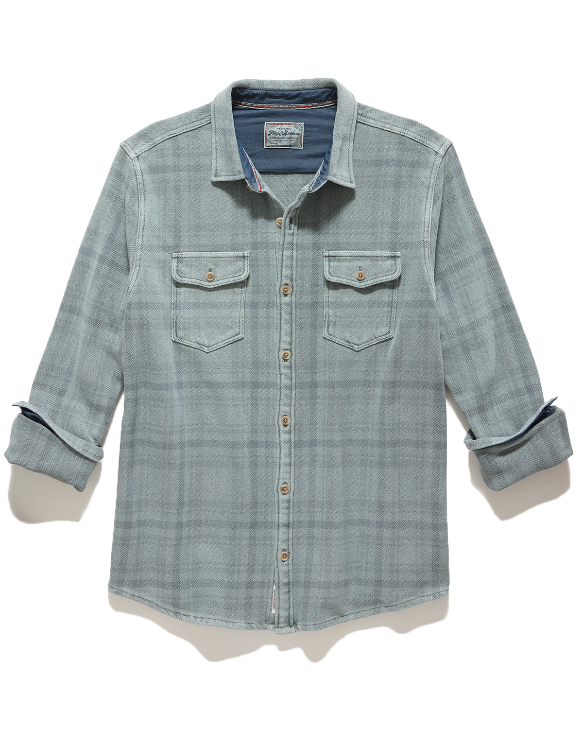 Flag and Anthem | Leighton Frontier Overshirt | Grey