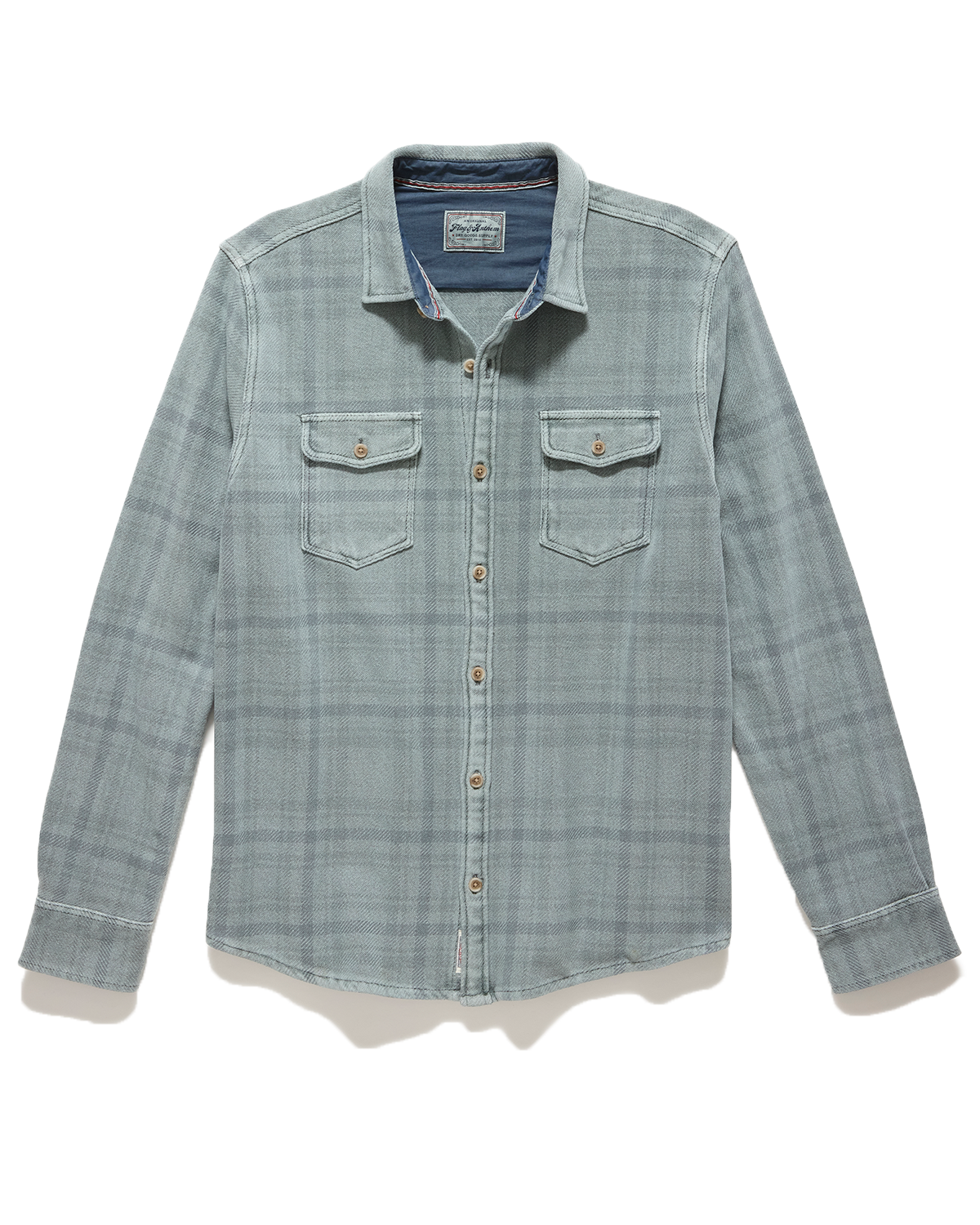 Flag and Anthem | Leighton Frontier Overshirt | Grey
