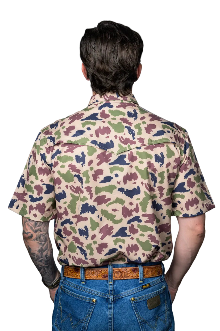 Ferrell | Camo | Short Sleeve Snap Shirt