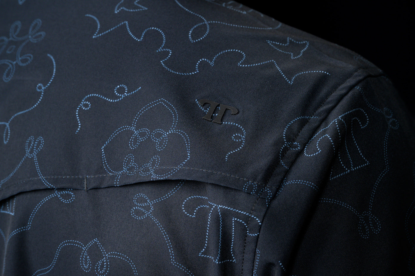 Ferrell | The Carson in Black | Short Sleeve Snap Shirt