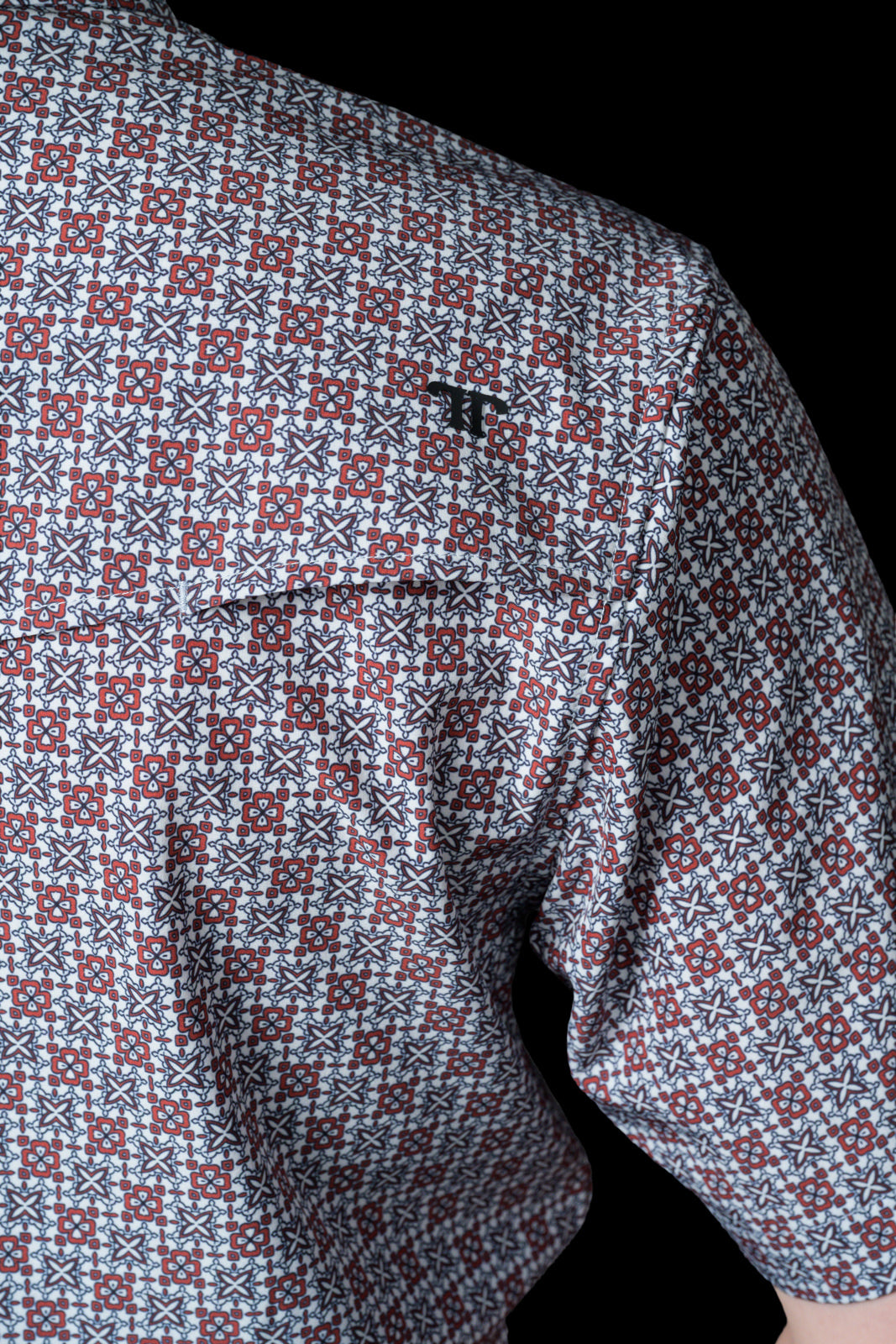 Ferrell | The Colton in Red | Short Sleeve Snap Shirt