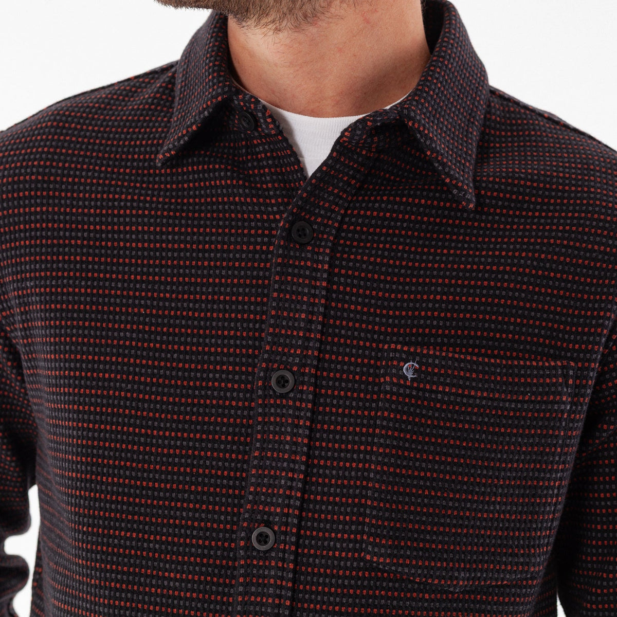 Criquet | Rouge Knit Overshirt | Black