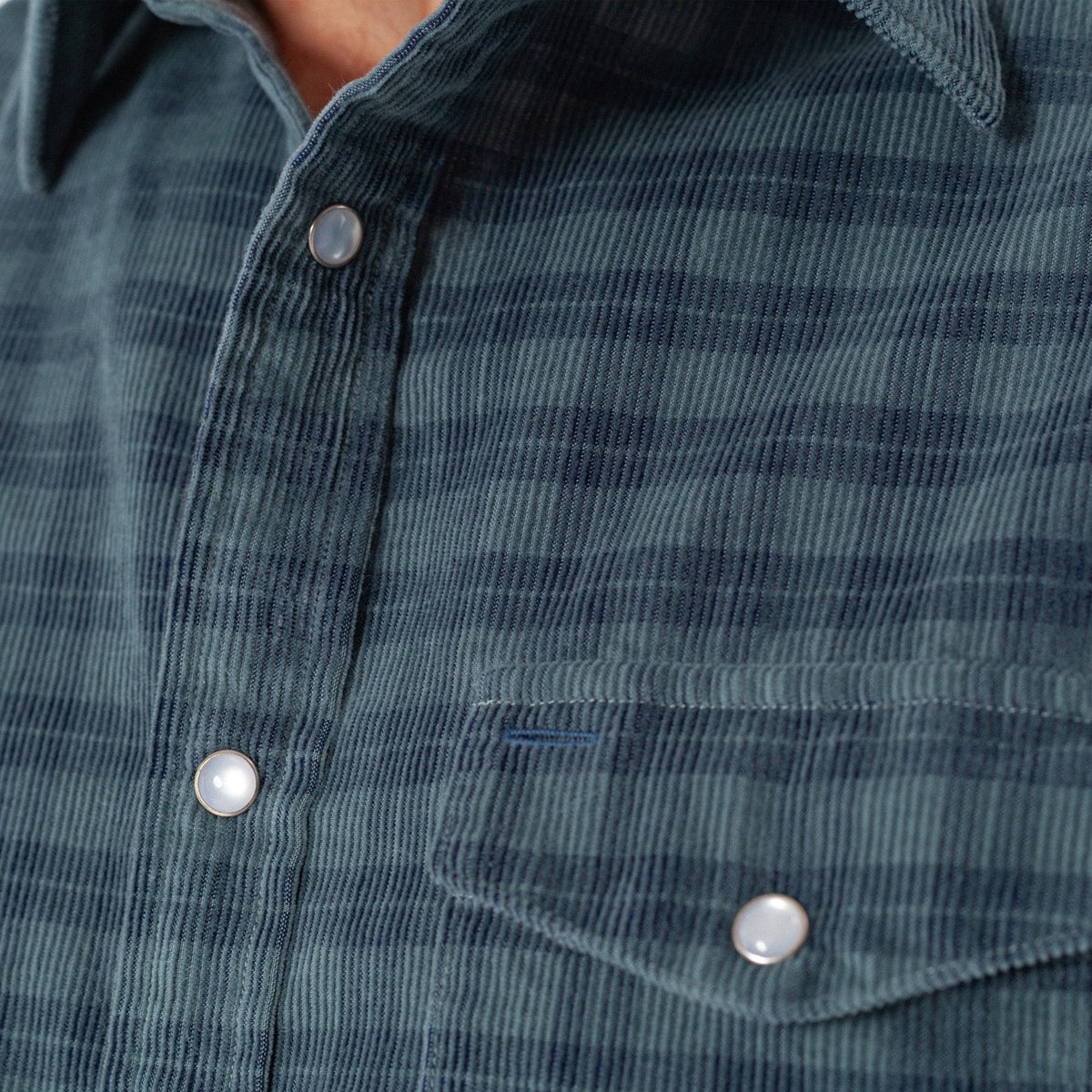 Criquet | Corduroy Peal Snap | Slate Check
