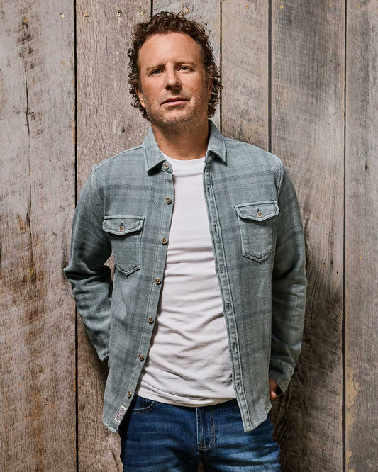 Flag and Anthem | Leighton Frontier Overshirt | Grey