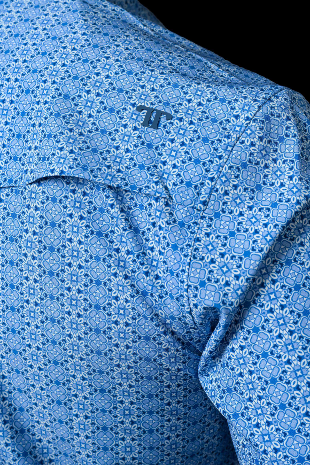 Ferrell | The Jesse | Long Sleeve Snap Shirt | Blue