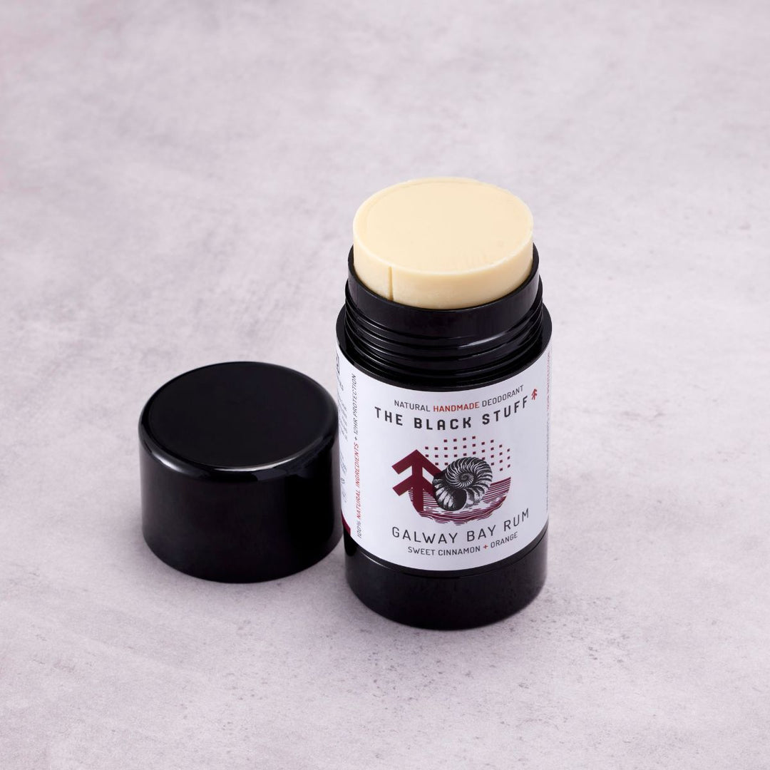 The Black Stuff Natural Deodorant- Galway Bay Rum