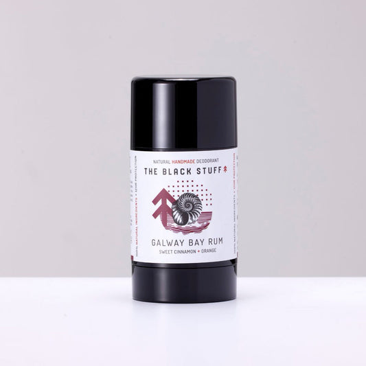 The Black Stuff Natural Deodorant- Galway Bay Rum