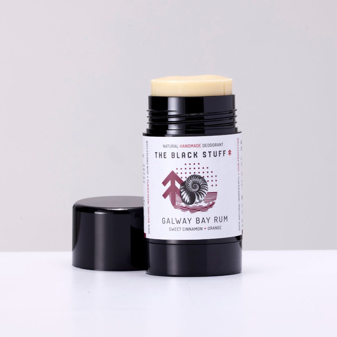 The Black Stuff Natural Deodorant- Galway Bay Rum