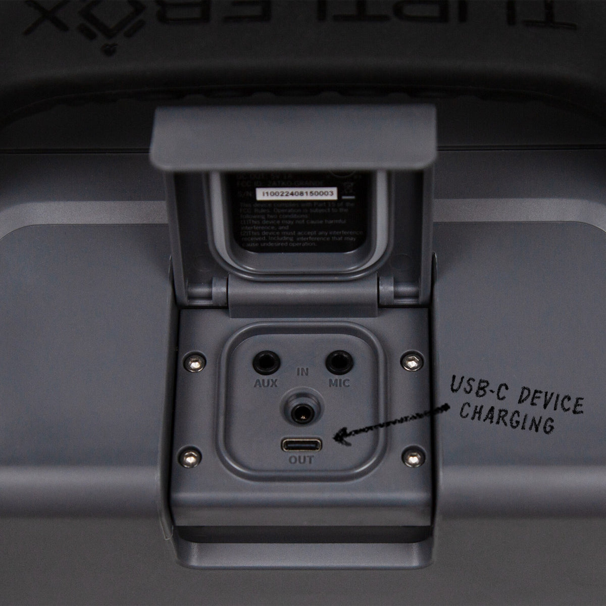 Turtlebox Grande Speaker - Grey