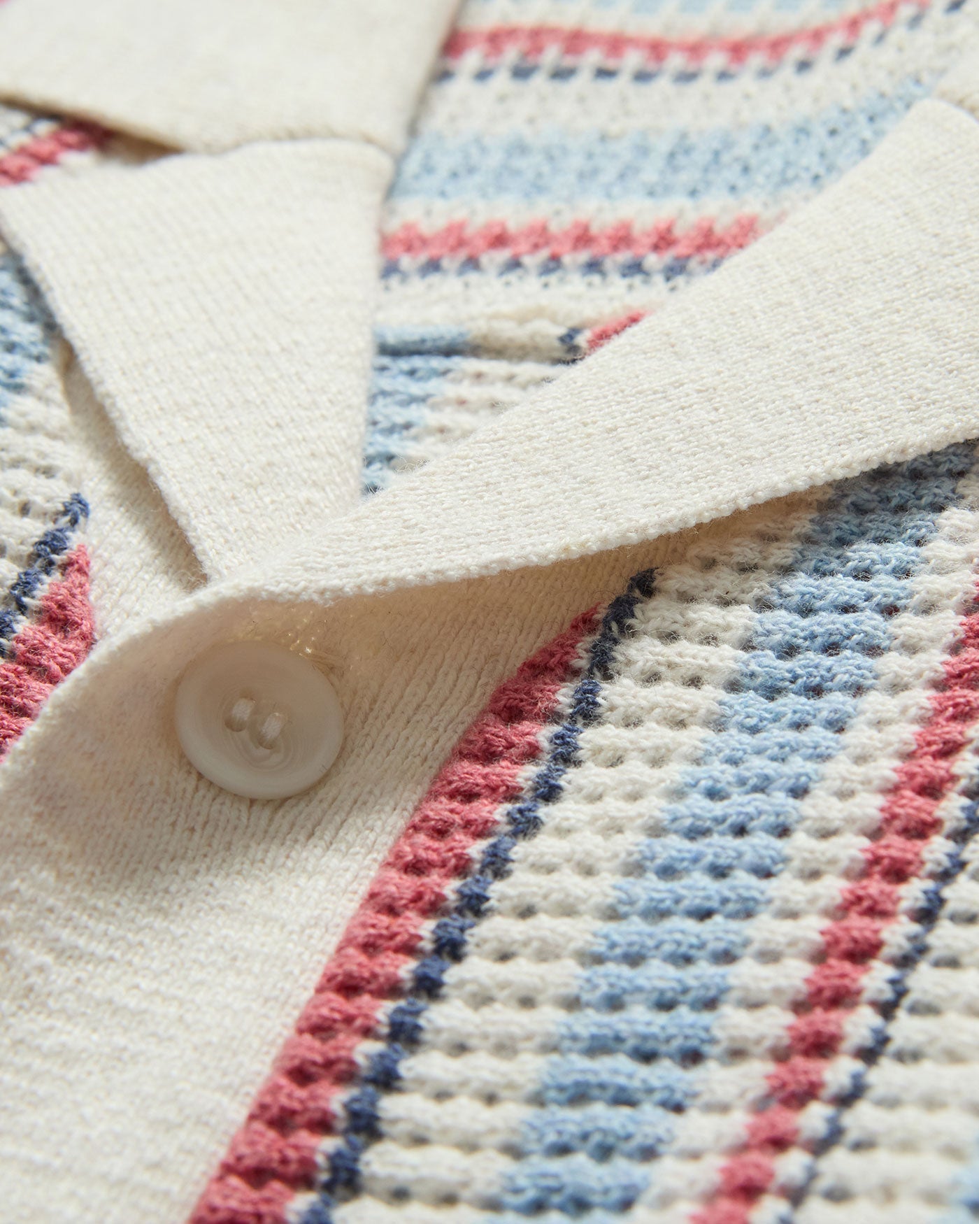 Flag and Anthem | Acworth Button Sweater | Red White Blue
