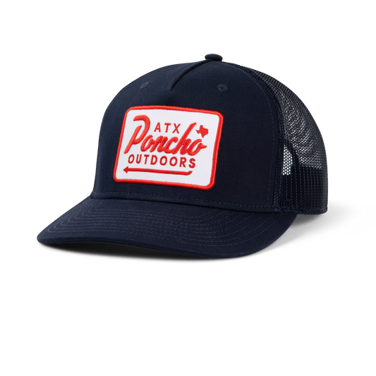 Poncho Outdoors | The Home Base Hat | Navy