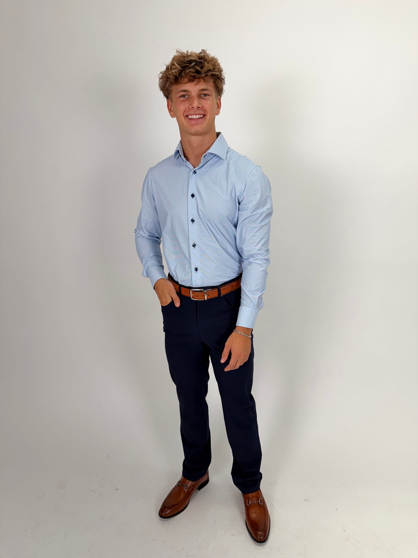 Pellagio | Stretch 5 Pocket Dress Pant | Navy
